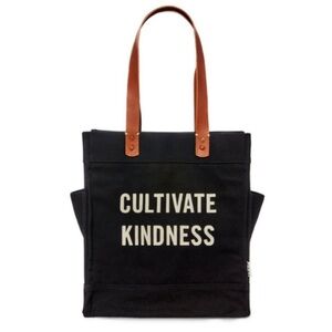 FEED Projects Cultivate Kindness Carryall Tote Bag NWT